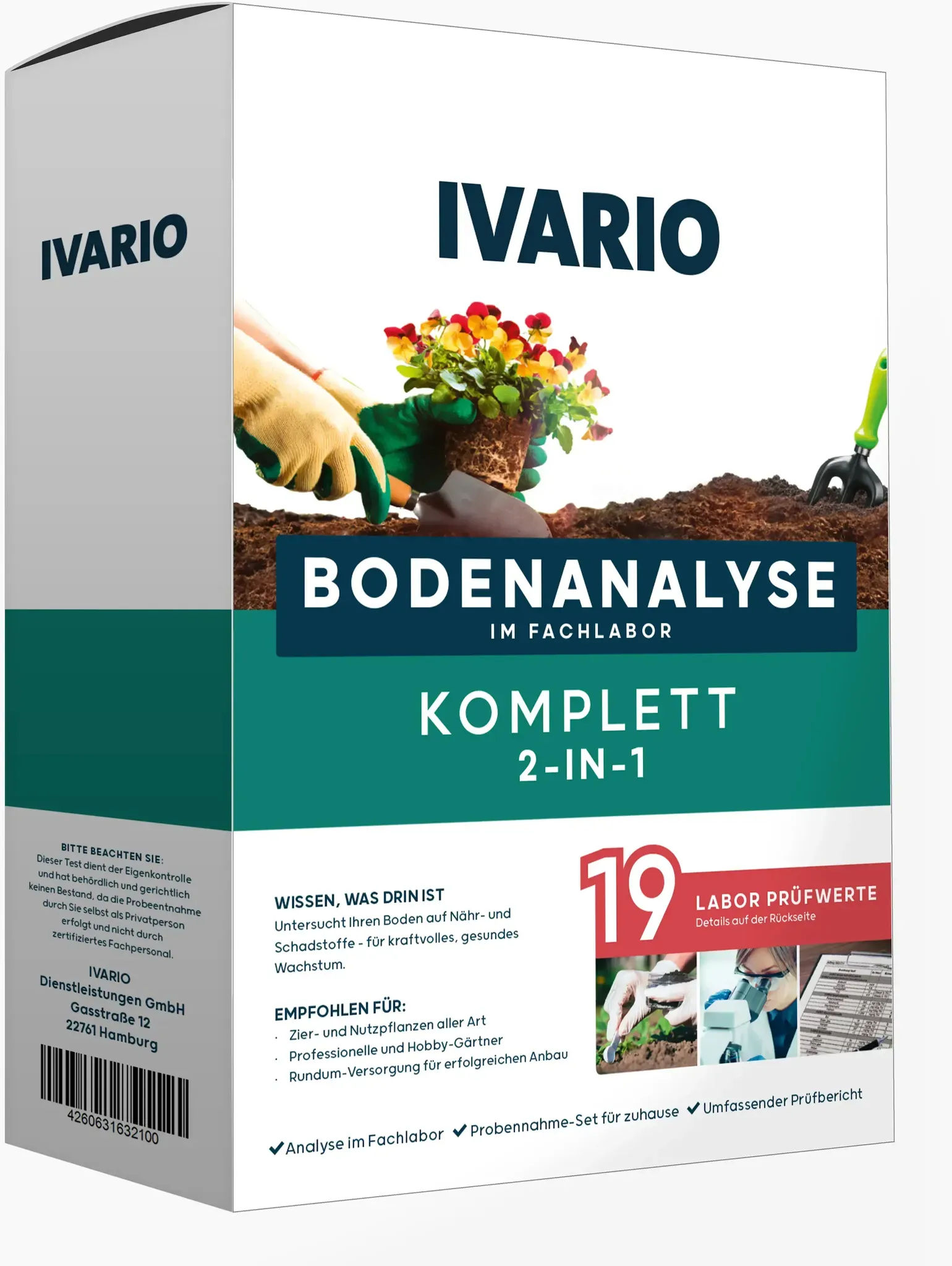 2-in-1-Bodenanalyse
