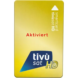 Tivusat HD Karte Aktiviert Gold Smartcard - Gold