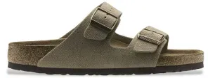Birkenstock Unisex. 951301 Sandalen aus Leder Arizona Soft (Normale Passform) braun (43), Wohnung, Keine, Lässig