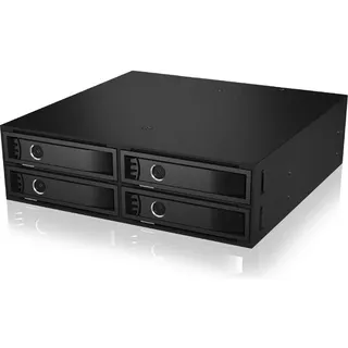 Icy Box IB-2242SAS-12G - Speicher-Controller mit Datenanzeige, Netzanzeige, Tastensperre, SSD + Festplatte Zubehör