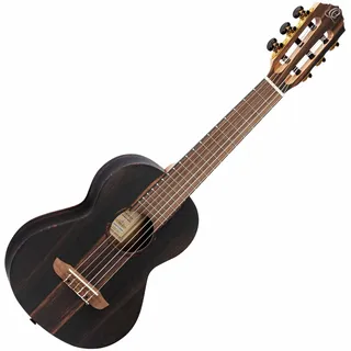 Ortega Guitars Mini Reise Gitarre – Mini Travel Series – Ebenholz, Natur (RGL5EB)