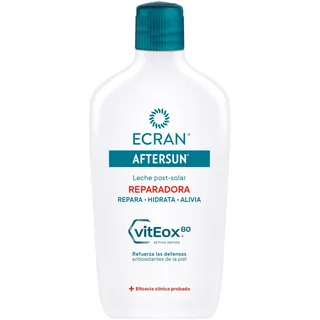 ECRAN Aftersun Leche Post-solar Hidratante Y Reparadora - 400ml, Blanco, Almond