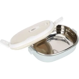 Lunchbox, tragbar, aus Edelstahl, isoliert, Thermo-Lebensmittelbehälter für Studenten, Kinder, Arbeit, einlagig, 900 ml - Eosnow