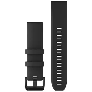 Silikon Armband 22mm Schwarz
