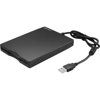 Sandberg USB Floppy Mini Reader - Laufwerk - Diskette (1.44 MB)