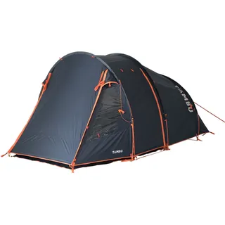 tambu ABAKASA 4 Personen Camping Zelt mit Vorzelt blau 4 PERSONEN