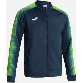 Joma Elite Xi Reißverschlusspullover - Navy / Fluor Green - XL