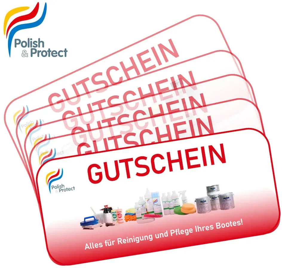Polish & Protect Geschenkgutscheine - 150,00 €