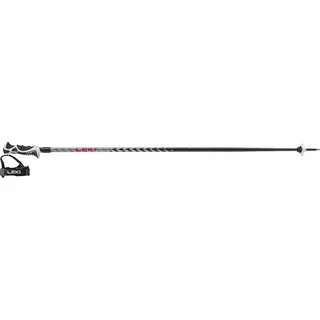 Leki Hot Shot S Skistöcke (Größe 125CM, schwarz)