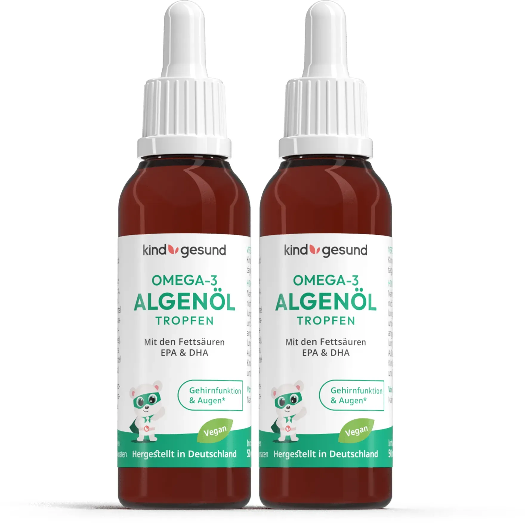 Omega-3 Algenöl Kinder Tropfen 2x 50ml