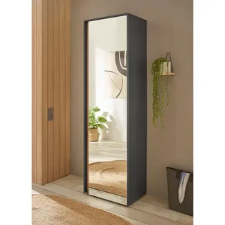 Home Affaire GiRON/CiTY Garderobenschrank 60 x 40 x 200 grau