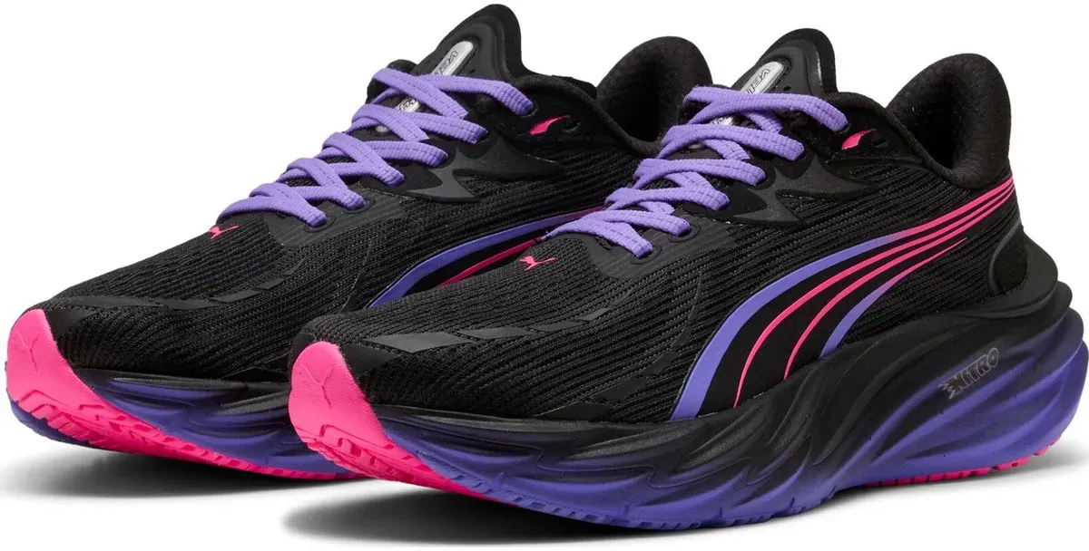 Puma Velocity Nitro 4 Digitokyo Wns puma black-dark amethyst (01) 8.5