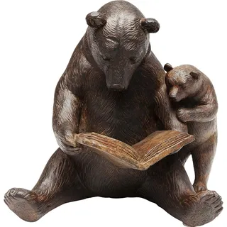 Kare Deko Figur Reading Bears