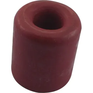 Haas + Sohn Wand-u. Bodentürpuffer - ø 30 mm, Höhe 30 mm, Gummi rot
