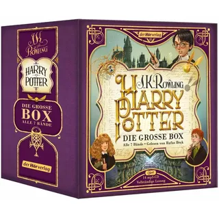 Harry Potter. Die grosse Box zum Jubiläum. Alle 7 Bände, Hörbücher von J.K. Rowling