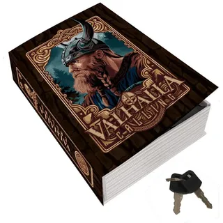 speecheese Buchtresor Wikinger Booksafe L Valhalla Calling - Honor Zitat 24 cm x 15,5 cm