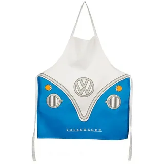 Puckator Volkswagen Bulli VW Bus T1 Blau Schürze aus Baumwolle