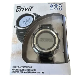 Crivit Herzfrequenzmessuhr mit Schrittzähler
