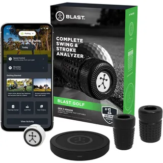 Blast Motion Unisex – Erwachsene Blast Golf Complete Schwung-und Schlag-Analyser, Mischung, Einheitsgröße