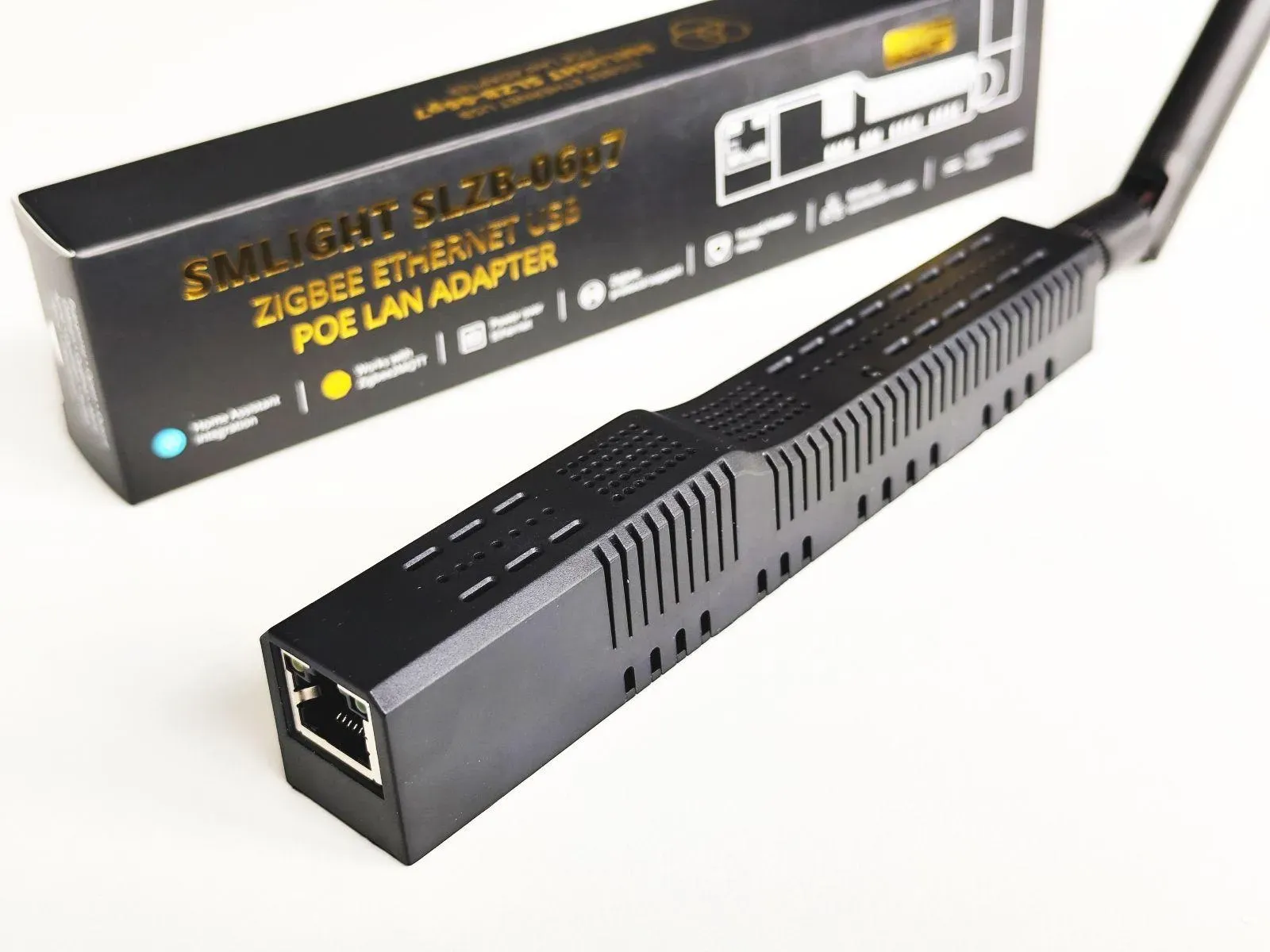 SMLIGHT SLZB-06P7 Triple-Radio-Gateway, Zigbee oder Thread, Matter, PoE, Home Assistant