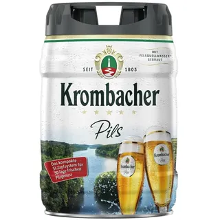 Krombacher Frische Fass Pfandfrei, (1 x 5 l)