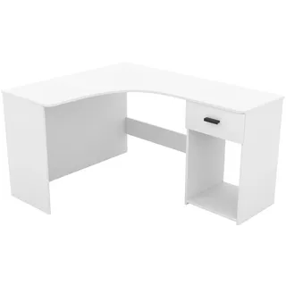 ims helvetia Eckschreibtisch Weiß