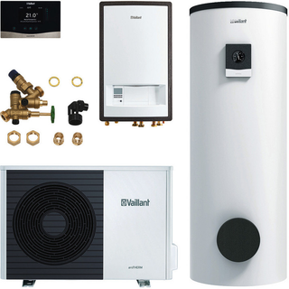 VAILLANT Wärmepumpe Set aroTHERM VWL75/5AS+VWL77/5IS | 0010030821 | 7 kW