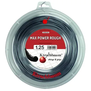 Kirschbaum Saitenrolle Max Power Rough, Anthrazit, 200 m, 0105260218400010