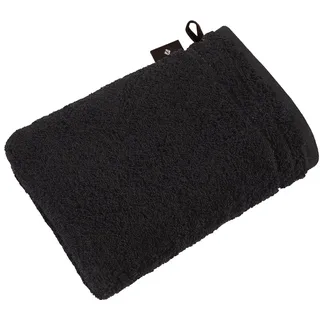 Waschhandschuh 16 x 22 cm schwarz