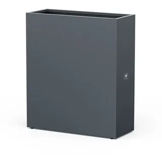 Herstera Pflanzkasten Cube 100 x 40 x 115 cm Anthrazit