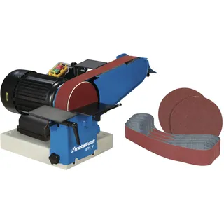 Metallkraft Band- und Tellerschleifmaschine BTS 51 Aktions-Set | 3700051SET