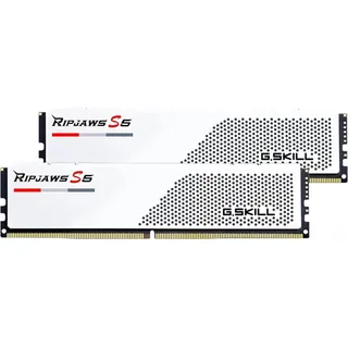 G.SKILL Ripjaws S5 (2 x 32GB, 5600 MHz, DDR5-RAM, DIMM), RAM, Weiss