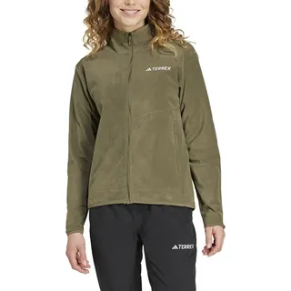 adidas Terrex Multi Fleece Mit Durchgehendem Reißverschluss - Olive Strata - L