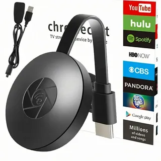 Retoo Wireless HDMI Display Dongle Smart TV Stick WiFi Streaming Miracast DLNA Airplay WLAN Multimedia Receiver Empfänger USB1080p Full HD HDTV Retoo