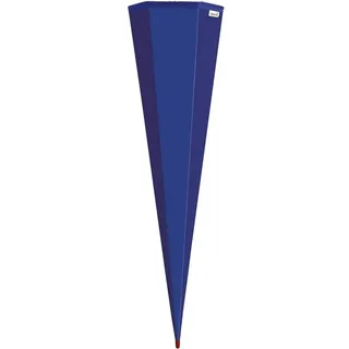 ROTH Schultüte 85cm eckig Basteltüte ultramarinblau