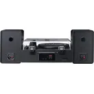 Lenco MC-760BK Stereoanlage DAB+, CD, MP3, Plattenspieler, Bluetooth®, Schwarz