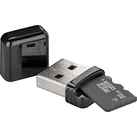 Goobay Kartenlesegerät USB 2.0 - zum Lesen von MicroSD-Speicherkarten