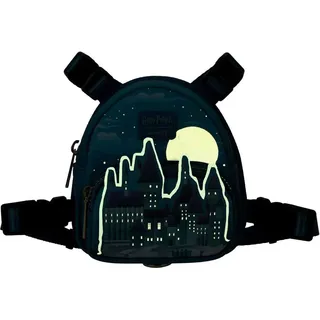 Loungefly Harry Potter Hogwarts Dog Harness Mini Small Rucksack - Multicolor