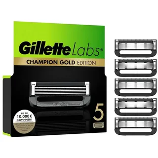 Gillette Gillette, Rasierklingen, Labs Champion Gold Edition (5 x)