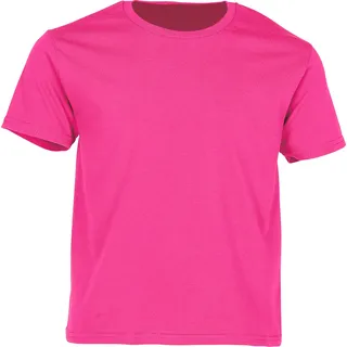 FRUIT OF THE LOOM Kids Iconic T-Shirt Größe 104-164, Farbe:Fuchsia, Größe:140 - 140