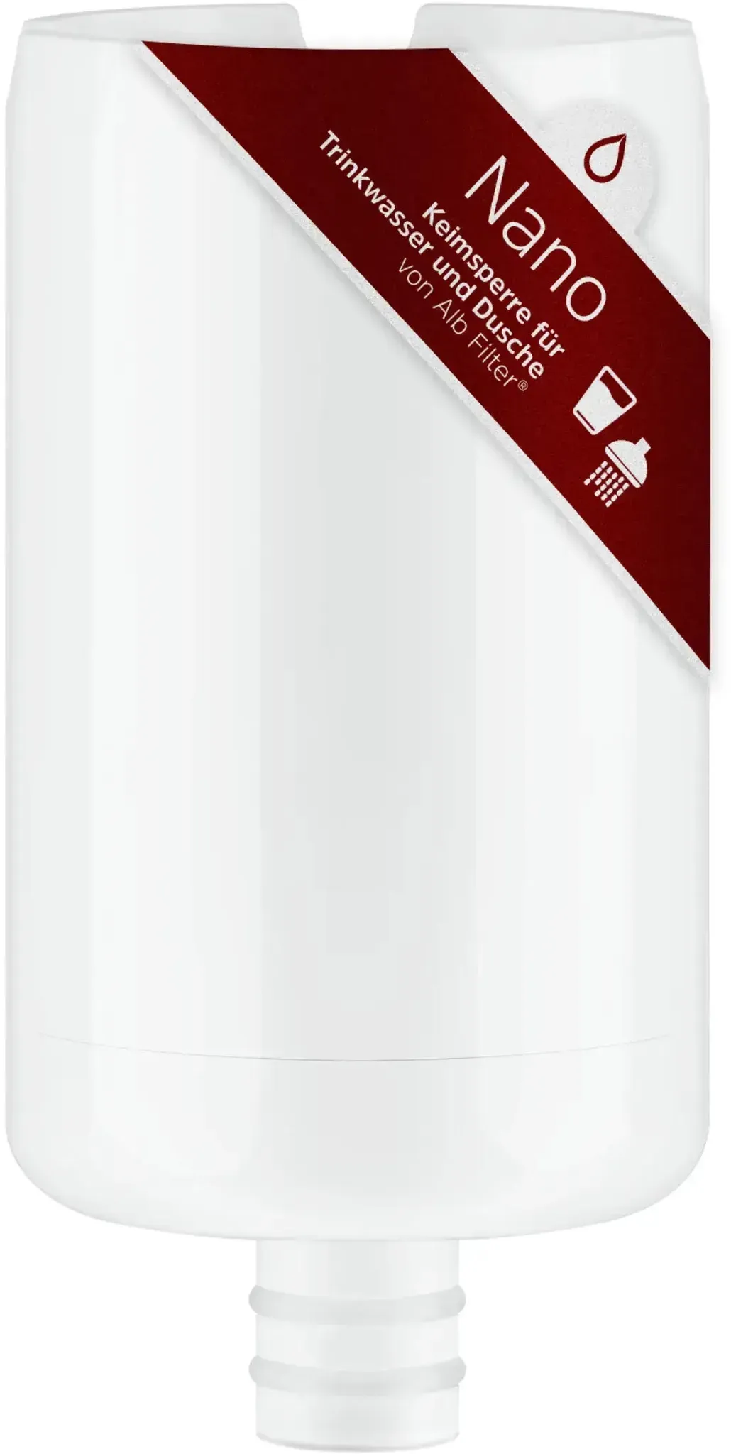 IVARIO x Alb Filter Duschwasserfilter - Nachfüllkartusche Nano
