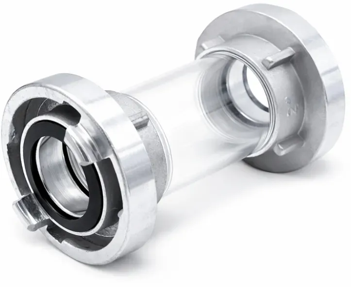 Storzkupplungen Alu mit Schauglas in 2" 3" 4"  / (Größe) 2"/C