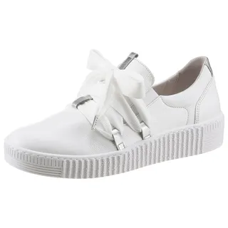 Gabor Slip-On Sneaker Damen Silber/Weiß 36