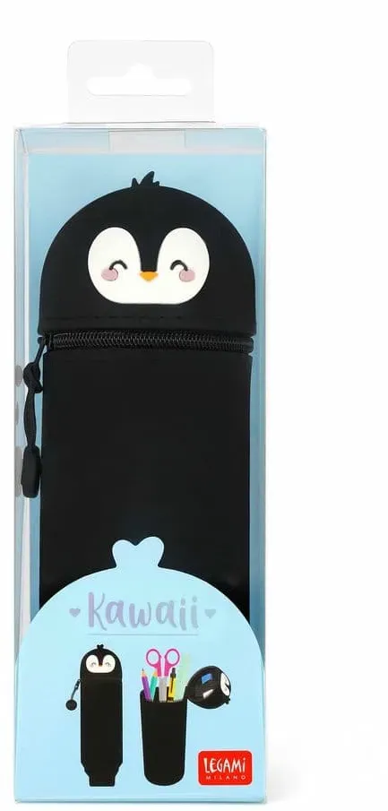 LEGAMI Silicon Schlamperbox 2in1 - Pinguin