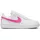 White/Laser Fuchsia 40