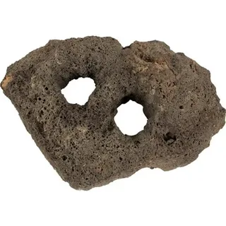 Carved Lava 2 hole 10 pcs.