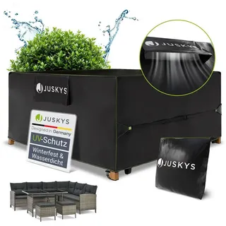 Juskys CoverSafe Pro 200 x 200 x 90 cm Schwarz