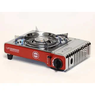 Rothenberger Industrial Gas Camping Kocher Deluxe RS 220 1500004233 Edelstahl
