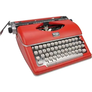 Royal 79120Q Classic Manuelle Schreibmaschine (rot)