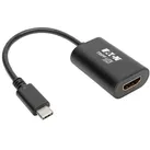 Eaton Tripp Lite Series USB-C zu HDMI Adapter (M/F) - 4K 60 Hz, HDCP 2.2, Schwarz